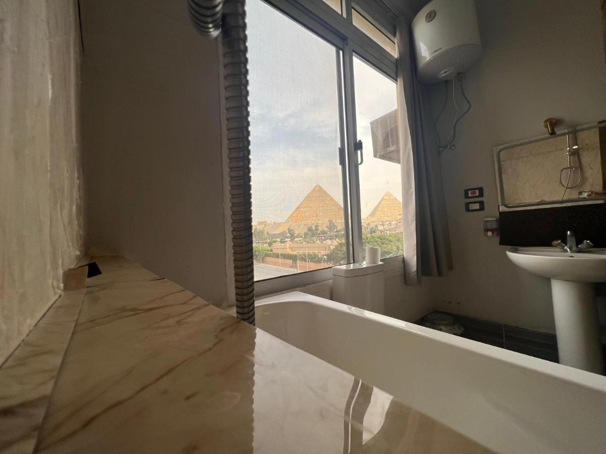 Hostel View Pyramids Il Il Cairo Esterno foto